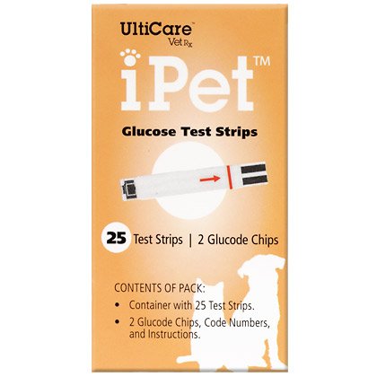 UltiCare VetRx iPet Test Strips, 25 Per Box