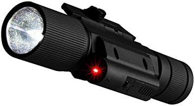 Nebo iProtec 6086 RM400LSR Rail Mounted 400 Lumen Firearm Light/Laser Combo
