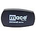 Mace Brand Wearable 130dB Personal Protection Alarm with Emergency Activation Belt Clip Trigger | Black or Red (Black)