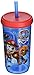 Zak Designs PWPE-0170 Paw Patrol Boy Straw Tumbler, 13 oz, Multicolor