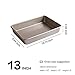 Bakerdream Bakeware Rectangular Cake Pan, 9-inch by 13-inch Cake mold Nonstick Baking Pan (9x13)