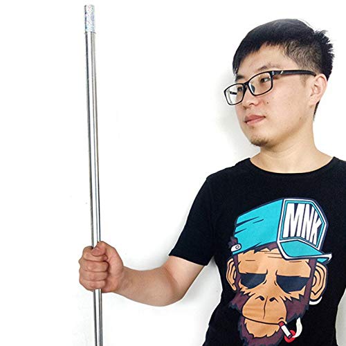 AgoHike 5cm to 120cm Self-Defense Products Pure Steel Crowbar Telescopic Stick Protection Car with Titanium Alloy Steel Rod - Thumbnail 5