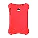 SIMPLEWAY LG G Pad 7.0 Case - Light Weight Kids Friendly Shock Proof Case for LG (G Pad F7.0) 7 Inch Tablet (Red)