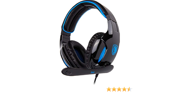 Sades Snuk SA-902 Wired Gaming Headset with 7.1 Surround Stereo Sound with  Adjustable Noise Cancelling Mic : Amazon.com.au: Video Games