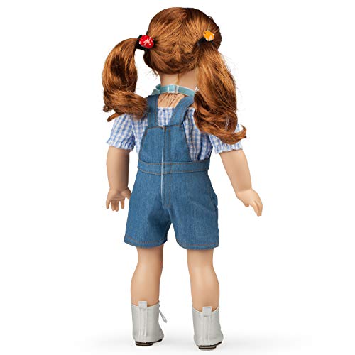 image for HOAYO 8 Items Gardening Outfit for 18-inch Dolls, Doll Clothes and Acc