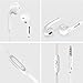 VMTOP l011 19 Premium Earbuds Earphones with Mic and Remote for Smart Phones, Android, Tablet - 3.5 mm – White