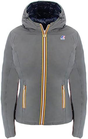 Kway Lily Thermo Plus DOUBLE989 Grey S Blue D Piumino Double face Woman