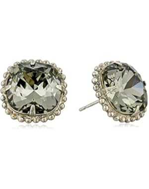 Essentials Cushion-Cut Solitaire Earrings