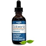Sobrenix - Anti-Alcohol &amp; Alcohol Support Supplement | All-Natural Liquid Formula for 2X Absorption | Kudzu, Milk Thistle, B Vitamins &amp; More