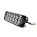VSLED 12 LED Red-White Light 16-Flashing Mode Car Truck Warning Caution Emergency Construction Strobe LED LightBar