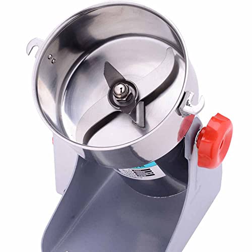 RUQIWEMI Electric Spice Coffee Grinders Machine, Electric Grain Spices Cereals Coffee Dry Food Mill Grinding Machines Gristmill Home Powder Crusher Grinder (800g)