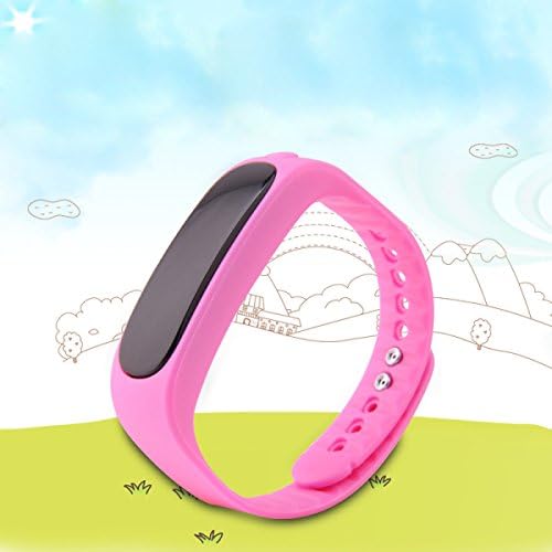 Fashion Gift Intelligent Waterproof Movement Meter Ayumi SPORTS BRACELET,Pink