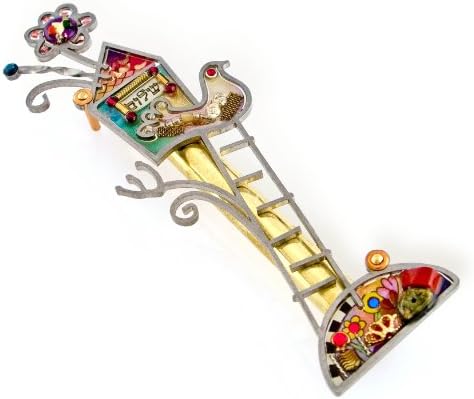 Seeka Peace Dove & Treehouse Mezuzah - M0257