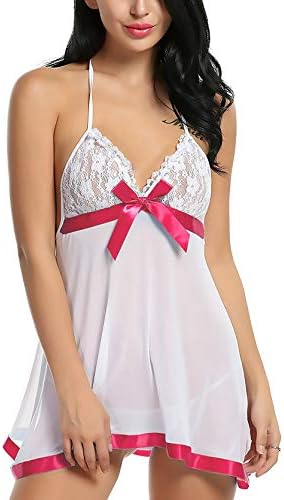 Bomshel Women's Polyester Spandex Babydoll Nightwear