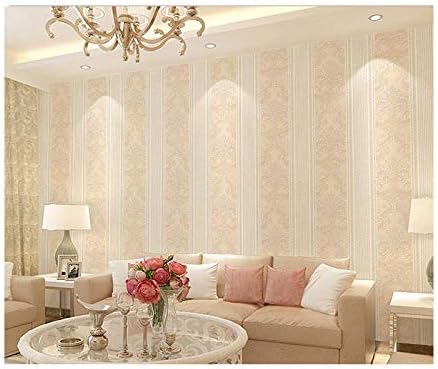 ブランドショッパー付き ヨーロピアンスタイルの豪華な3d縦縞壁紙リビングルームtvソファベッドルーム壁用不織布壁紙3dモダン Blue 公式ストア Ogytech Com