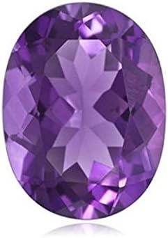 Natural 2.40 Carats 10X8 MM AAA Amethyst Oval (1 PC) Loose Gemstone