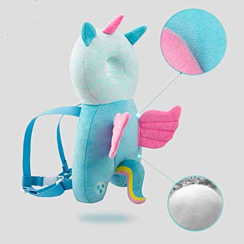 赤ちゃんのごっつん防止やわらかリュック ベビー キッズ 乳児 頭を保護 転倒防止 怪我防止 出産祝い Ppコットン 肩紐調節可 4ヶ月 24ヶ月適用 出産祝い プレゼント ギフト 赤ちゃん投げ枕赤ちゃんの頭の保護パッドは ウォーキング保護ヘッド漫画かつら子供の安全防衛