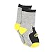 Batman Boys 6 pack Crew Socks (3T/4T, Black/Yellow)