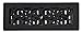 Decor Grates ST310 Scroll Design Floor Register, 3x10 Inches, Textured Black