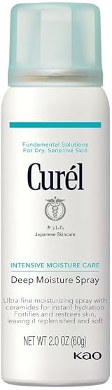Curél Deep Moisture Mini Spray 60g for Dry Sensitive Skin view 1