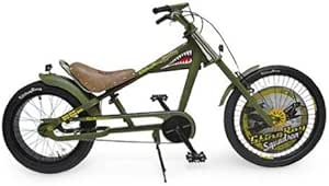 Amazon.com : Schwinn Stingray 20-inch Chopper Bike (Squadron Green Military style) : Single ...