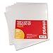 Universal 81525 Project Folders, Jacket, Poly, Letter, Clear (Pack of 25)