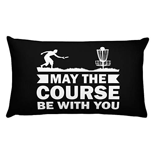 Hand Wooden Customizable Decorative Throw Pillow Covers Disc Golf