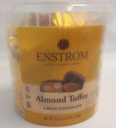 Enstrom Toffee & Confectionery Almond Toffee in Milk Chocolate 37.5oz