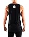 INTO THE AM Space Vandal Graphic Tank Tops for Men - Summer Beach Sleeveless Fashion Men's Tank Tops (Black, Large)