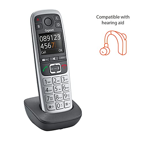 Gigaset E560A Duo Two Cordless Phones, Made in Germany SOSFunction