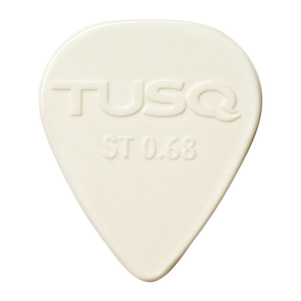 TUSQ by Graph Tech Standard Pick .68mm White (Bright) - 72 Pack PQP-0068-W72