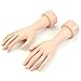 HeroNeo® 2Pcs Flexible Soft Fake Hand Model Nail Art Ring Watch Bracelet Display Stand