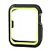 MARGE PLUS for Apple Watch Screen Protector 42mm, 3 Style Case for iWatch Series 3, Soft TPU All Around Cover, 1 Clear & 1 Black, 1 Shock-Proof Bumper Case Black