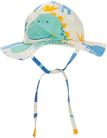 YX Baby Unisex Solid Wide Brim Sun Protection Boonie Hat UPF 50+
