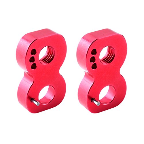 Seafard Adjustable Bike Disc Brake Frame Mounting Holder Wheelset V Brake Lengther - Red