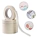SKEMIX White Masking Tape,12 Pack Wide Purpose Masking Tape for Labeling,for Painting, Home, Office, School Stationery, Arts, Crafts etc. 1 Inch Wide, 60 Yard/Roll