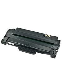 superInk cartucho de tóner de repuesto compatibles para SAMSUNG 105L mlt d105l ML 2525 ML 2525 W Impresoras Láser (2 Black Toner)