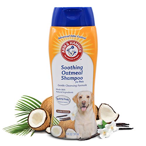 Arm & Hammer for Pets Soothing Oatmeal Pet Shampoo Nourishing and Moisturizing Dog Shampoo
