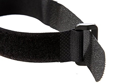2 Hook+Loop+Straps+Reusable+Cinch