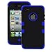 Galaxy S6 Battery Case, SQdeal 4200mAh Slim Fit Portable Rechargeable External Backup Power Bank Battery Charger Case Shockproof Protective Cover for Samsung Galaxy S6, Built-in Kickstand (blue)