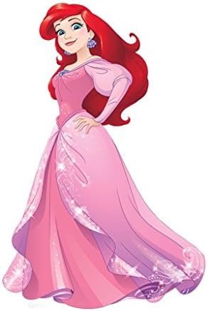 Ariel Princess OriginalStickers0057 Set Of Two (2x) Stickers , Laptop , Ipad , Car , Truck , Size 4 inches on Longer Side