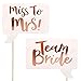 Party Birds Bachelorette Bridal Shower Photo Booth Props (10 Fully Assembled Props)