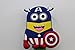 Finex® Despicable me Minions Toothbrush Holders *Set of 2* with Suction Cup for wall in bathroom