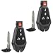 Key Fob fits Chrysler 300 / Dodge Challenger Charger Durango Magnum/Jeep Grand Cherokee 2008 2009 2010 2011 2012 2013 2014 Keyless Entry Remote, Set of 2