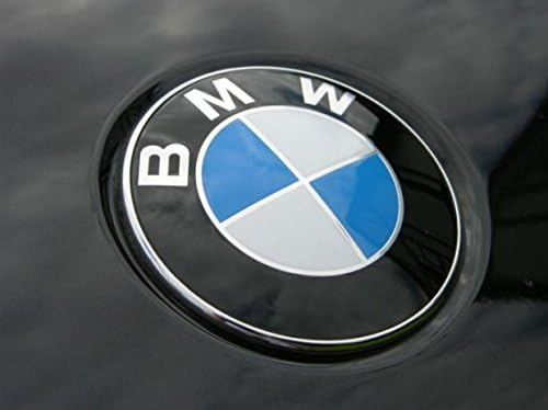 Replacement Bonnet Emblem 82 mm on front cover. Blue/White Logo Sticker Badge