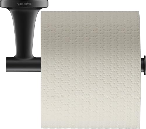Duravit Starck T Wall Mounted Paper Roll Holder for 1 Roll Matt Black