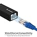 Sabrent USB Type-C to Gigabit Ethernet Adapter 10/100/1000 Mbps for MacBook, Mac Pro, Mini, iMac, XPS, Surface Pro, Notebook Pc and More (NT-UBCG)