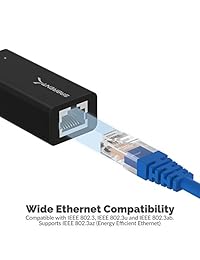 Sabrent USB tipo C a Gigabit Ethernet adaptador de red LAN 10 100 1000 Mbps compatible (nt-ubcg)