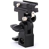 Generic Flash Bracket Swivel Umbrella Holder Studio Tilting Bracket for Nikon Canon E430 E580 SB600 SB800 SB900 Bracket B