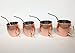 BonBon Solid Copper Moscow Mule Mug Set INCLUDES Giant Jumbo 192 oz. Moscow Mule Mug Regular Mugs Shotglass Mug With BonBon Reusable Stainless Steel Straws